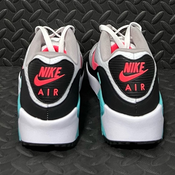 Nike Air Max 90 Golf Aurora Hot Punch Golf Shoes Mens Size 10.5 - Picture 5 of 5
